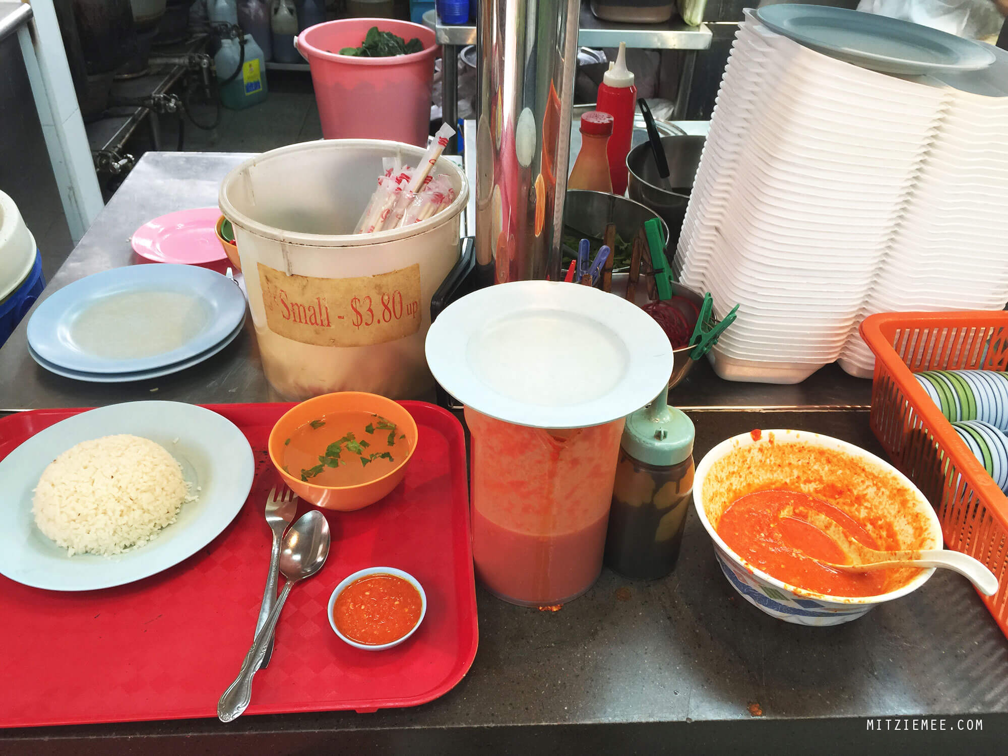 Leong Yeow Famous Waterloo Street Hainanese Chicken Rice in Singapore