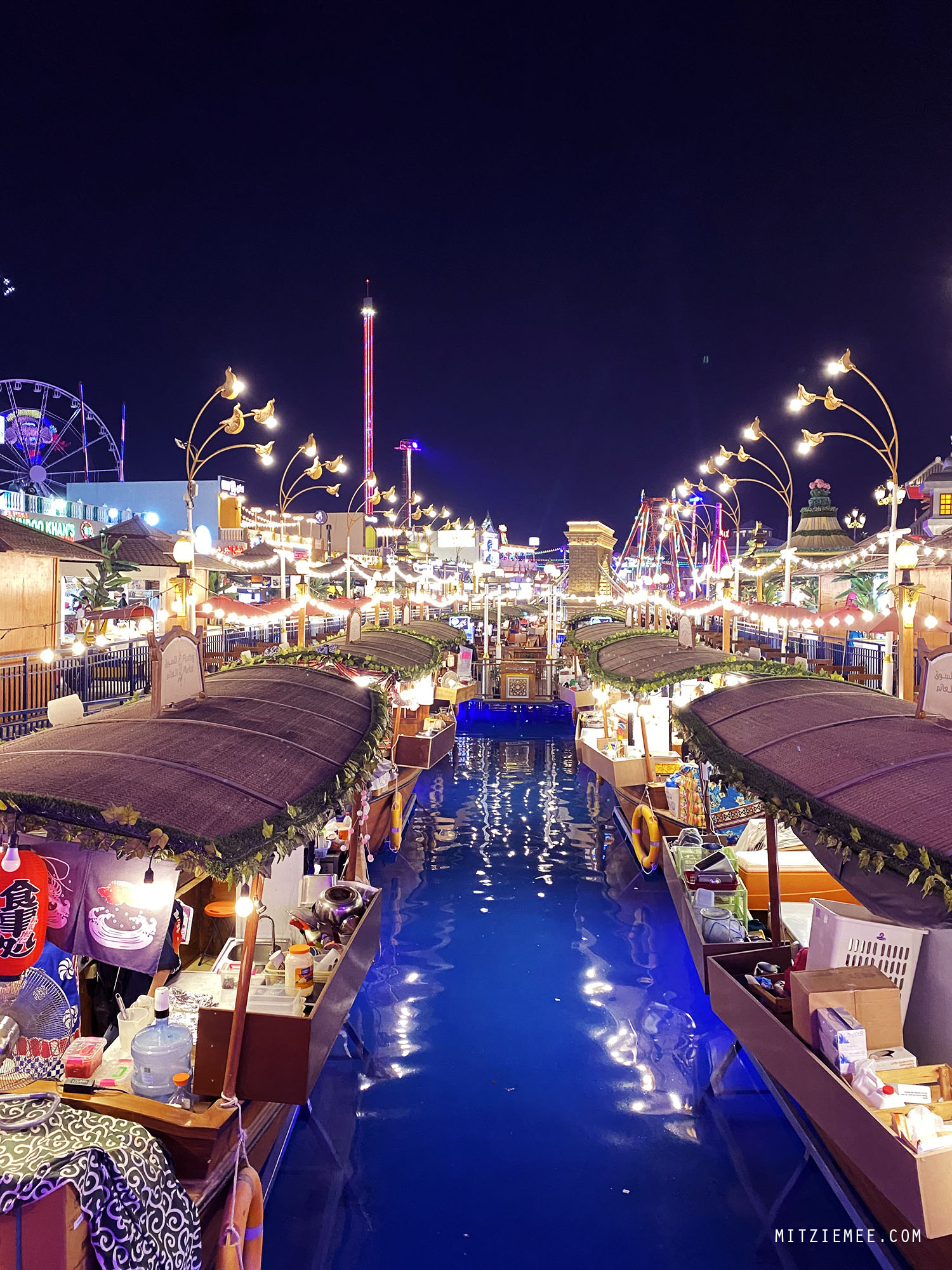 The Floating Market, Global Village in Dubai