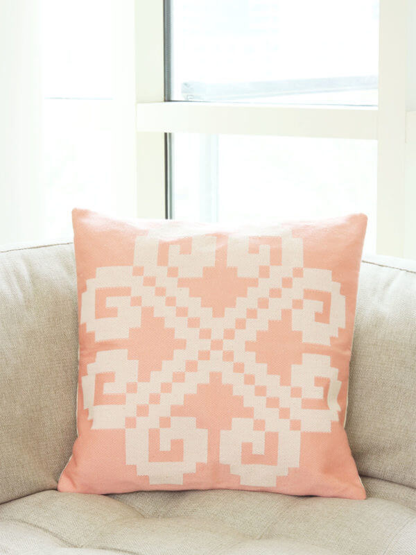 Throw Pillow Cover, CWG, pink