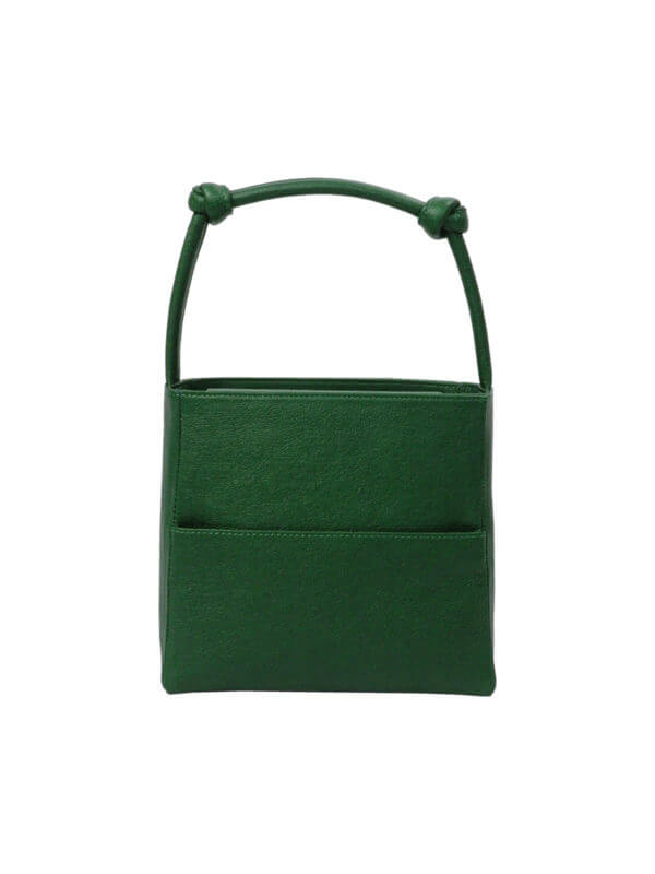 KITHARA Square Bag Green, vegan leather, KI LEE