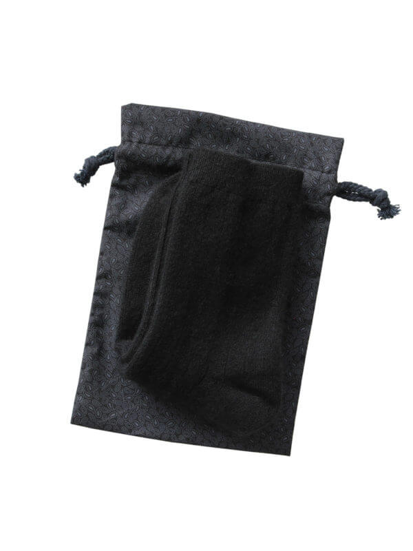 cashmere socks rib knit black, Gobi, Fair Fashionista