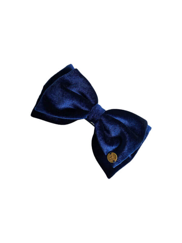 Royal Blue Hair Bow - CWSG - Mitzie Mee Shop