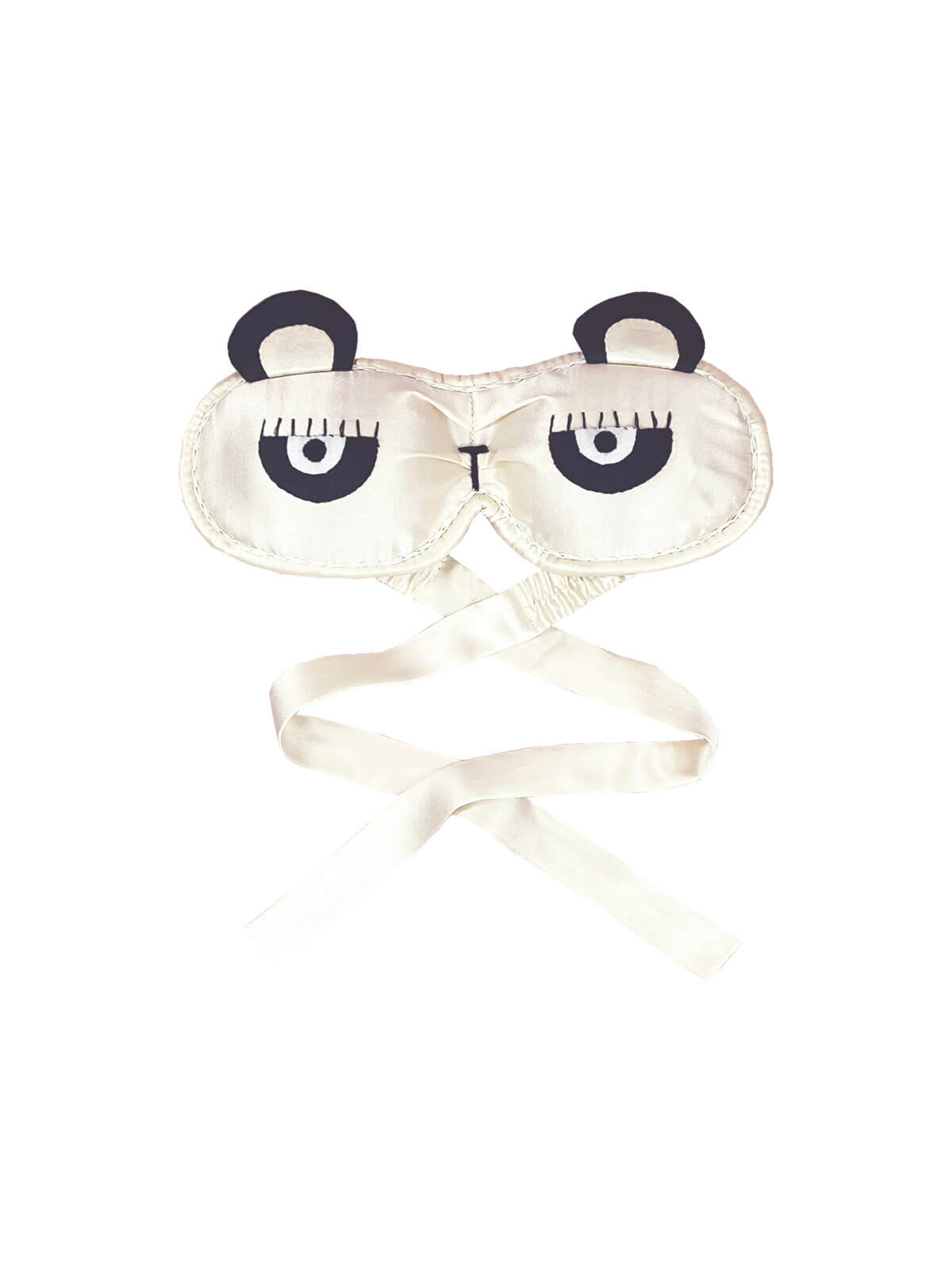 Goodnight Panda - Peace Silk Contoured Sleep Mask - CWSG - Mitzie Mee Shop