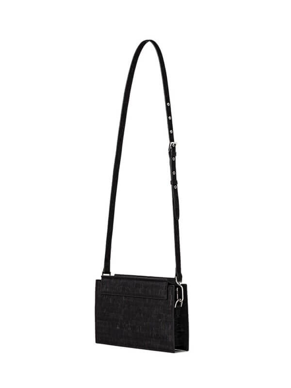 KI LEE PAGES cork cross-body bag - Black - Mitzie Mee Shop