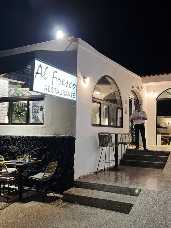 Al Fresco - Nice new restaurant in Costa Calma - Fuerteventura Blog