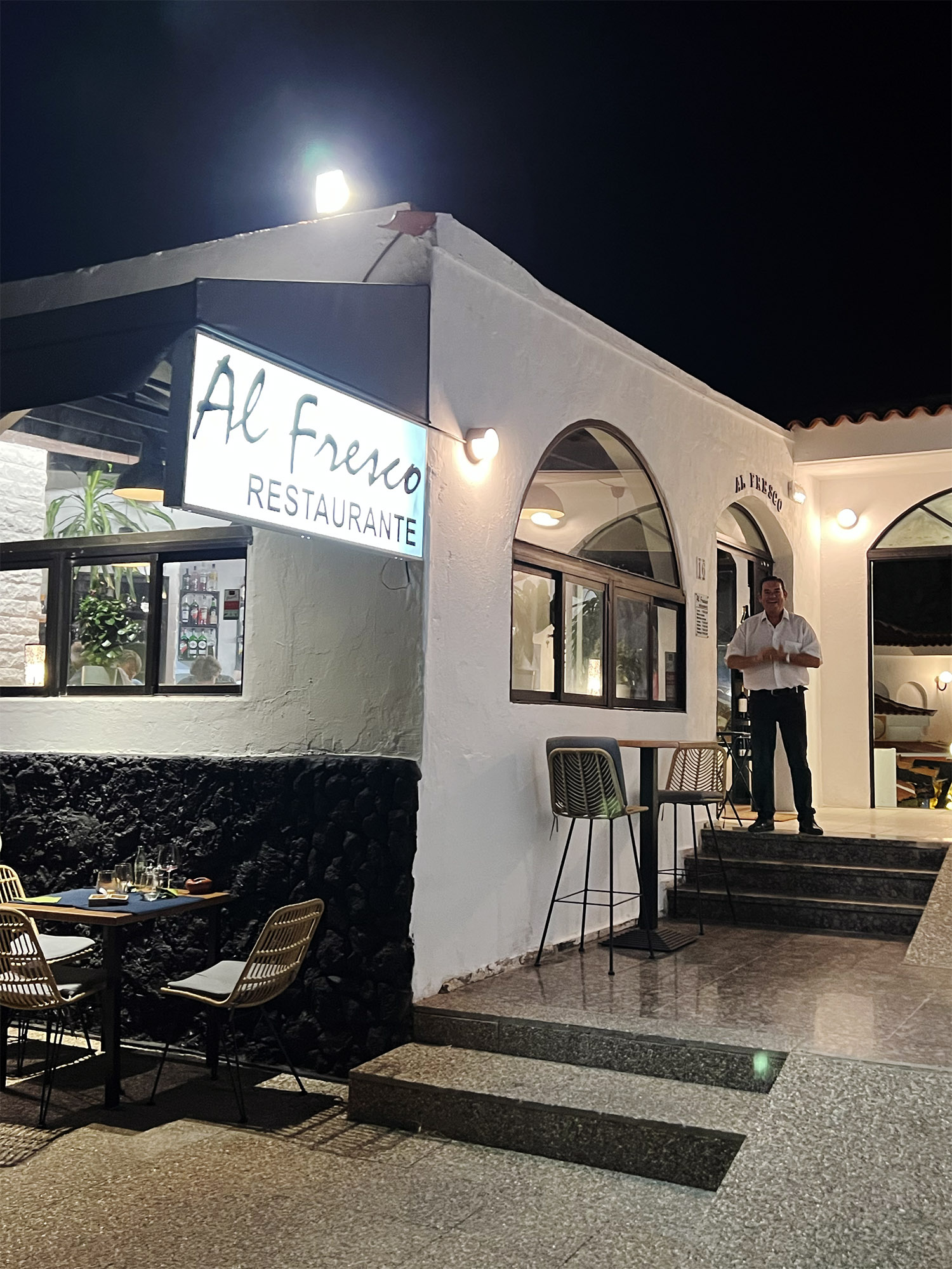 Fuerteventura: Al Fresco - Nice new restaurant in Costa Calma