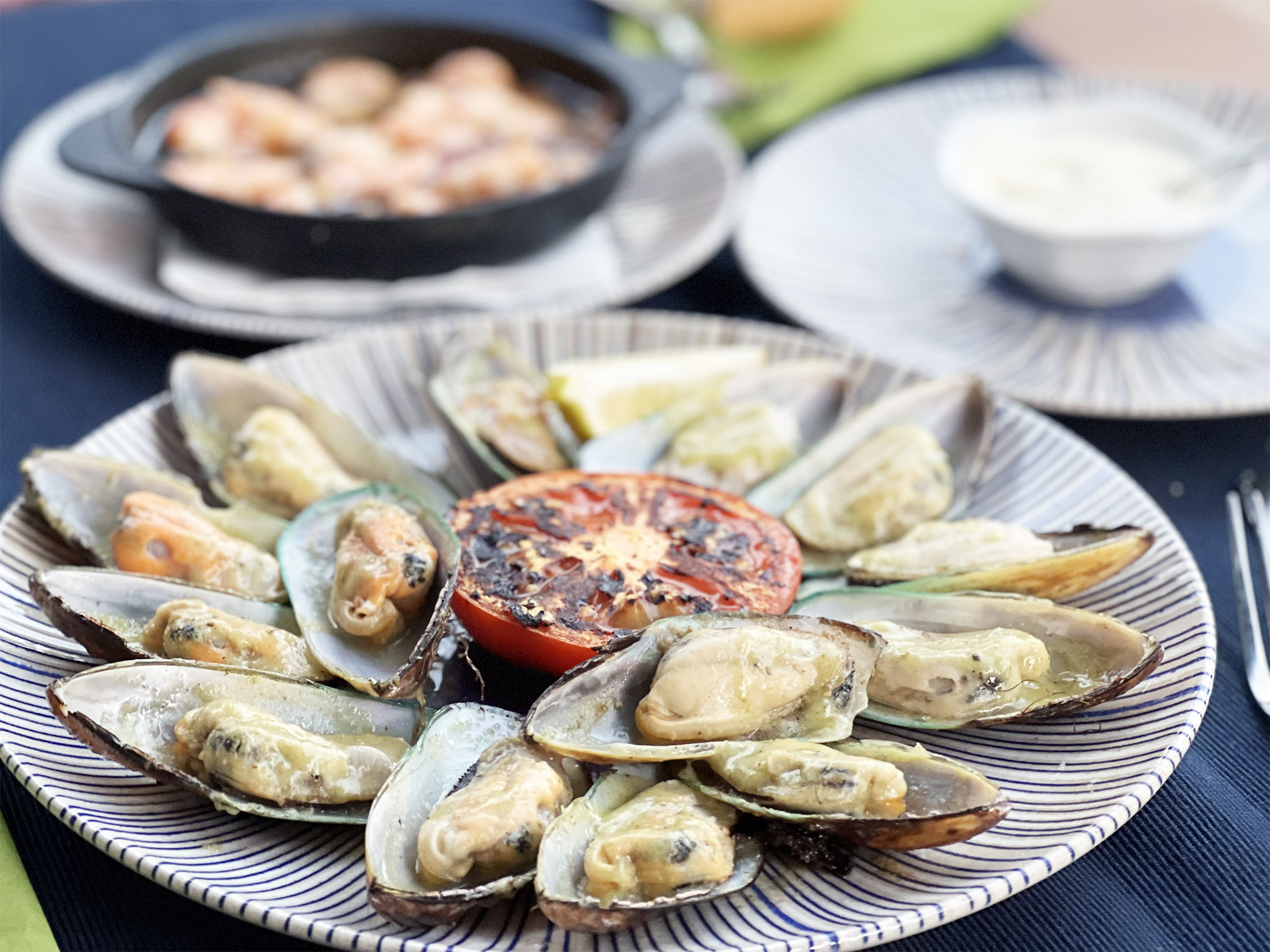 Mussels with mojo, Fuerteventura: Al Fresco - Nice new restaurant in Costa Calma