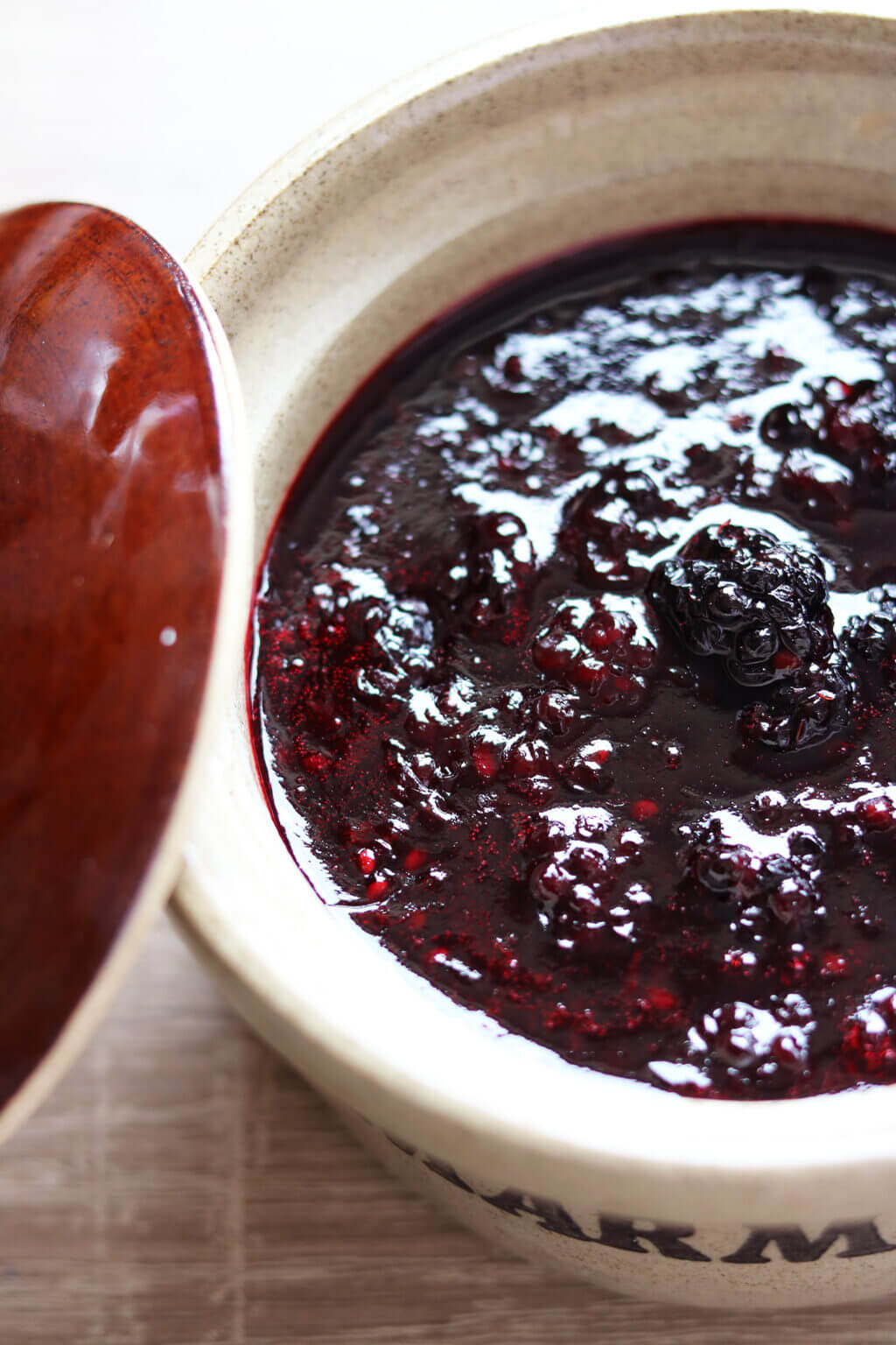 Blackberry Jam with Vanilla & Rum Recipe Mitzie Mee