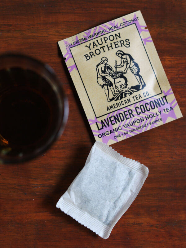 Lavender Coconut Yaupon Tea - 1 sachet tasting size - Yaupon Brothers