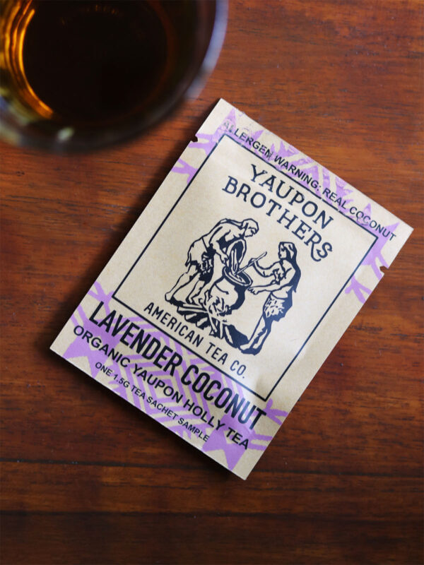 Lavender Coconut Yaupon Tea - 1 sachet tasting size - Yaupon Brothers