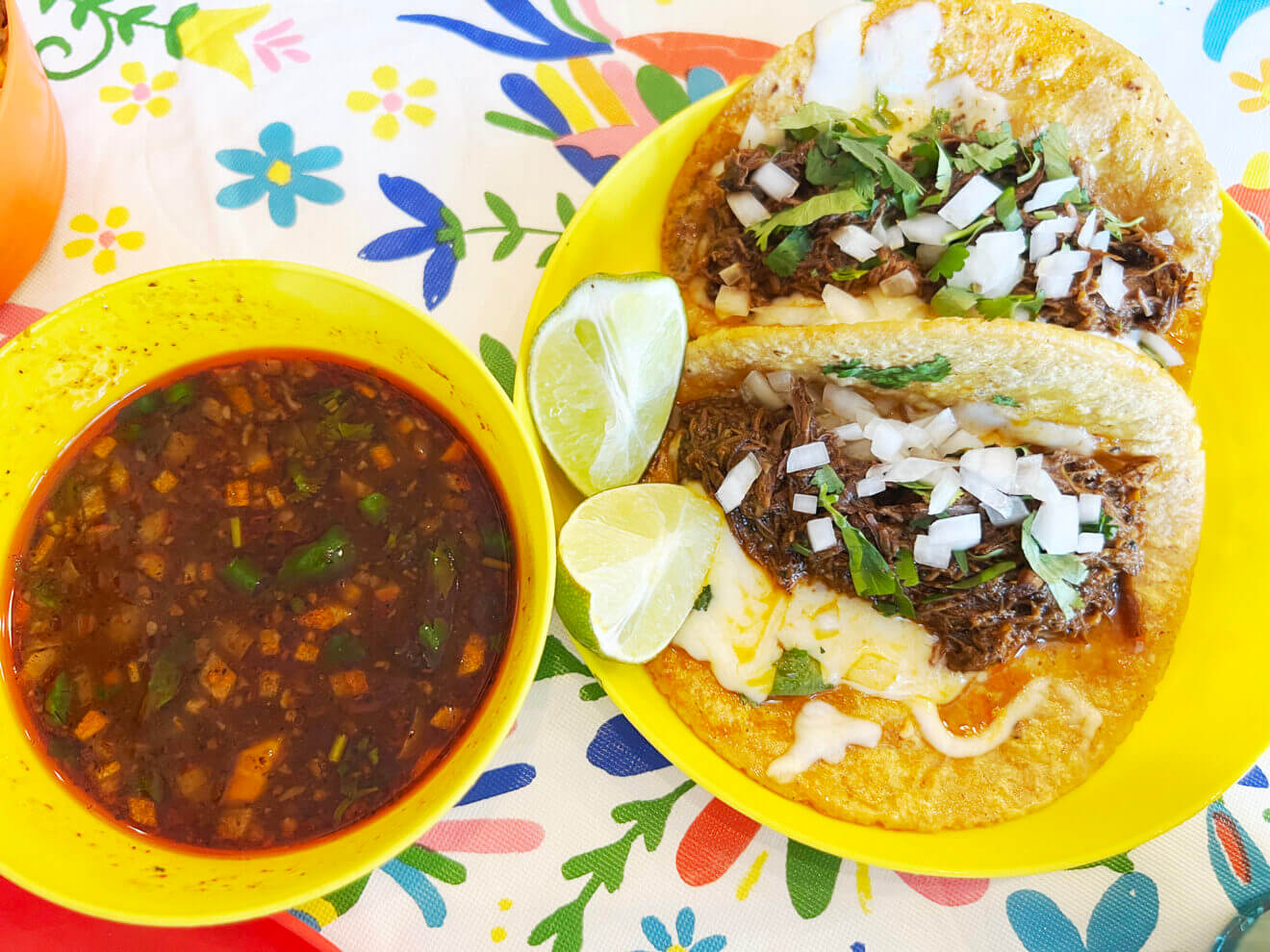Chofi Taco in Union City Trying birria tacos for the first time