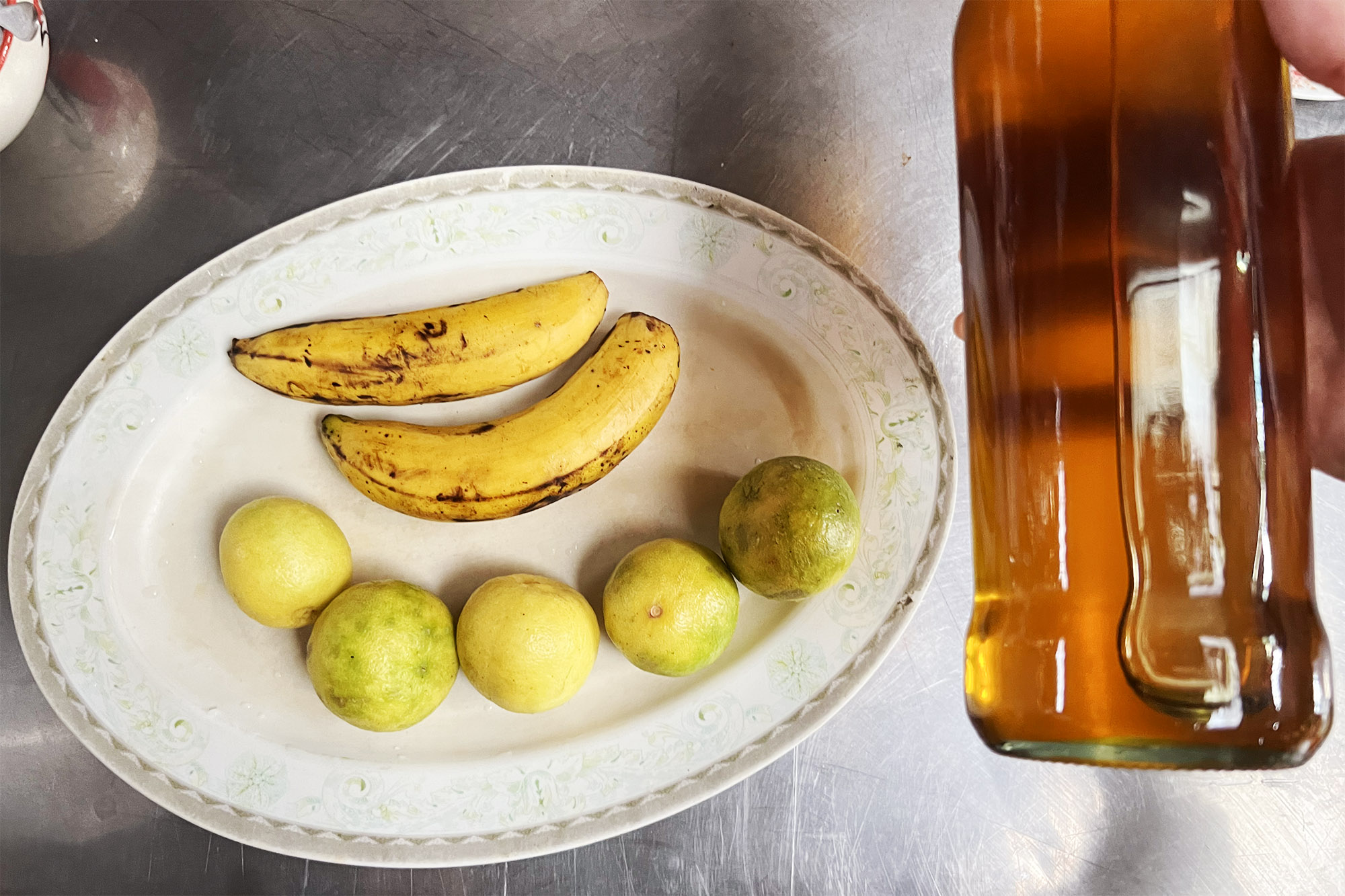 Banana juice with honey recipe, Tea Garden at Border Collective in Mae Sot