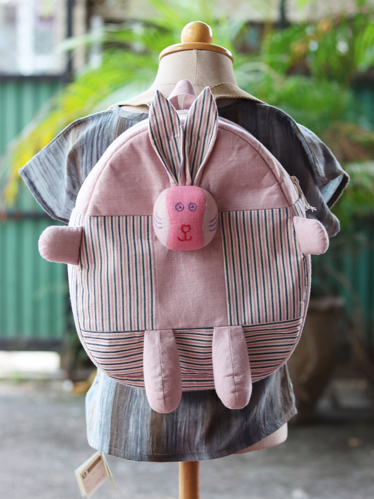 Chimmuwa Rabbit Backpack Pink - Borderline Collective - Mitzie Mee Shop