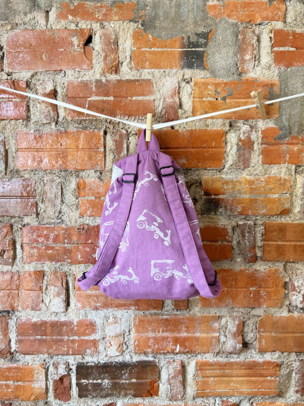 Purple Tuk-Tuk Backpack - Small - Domlei