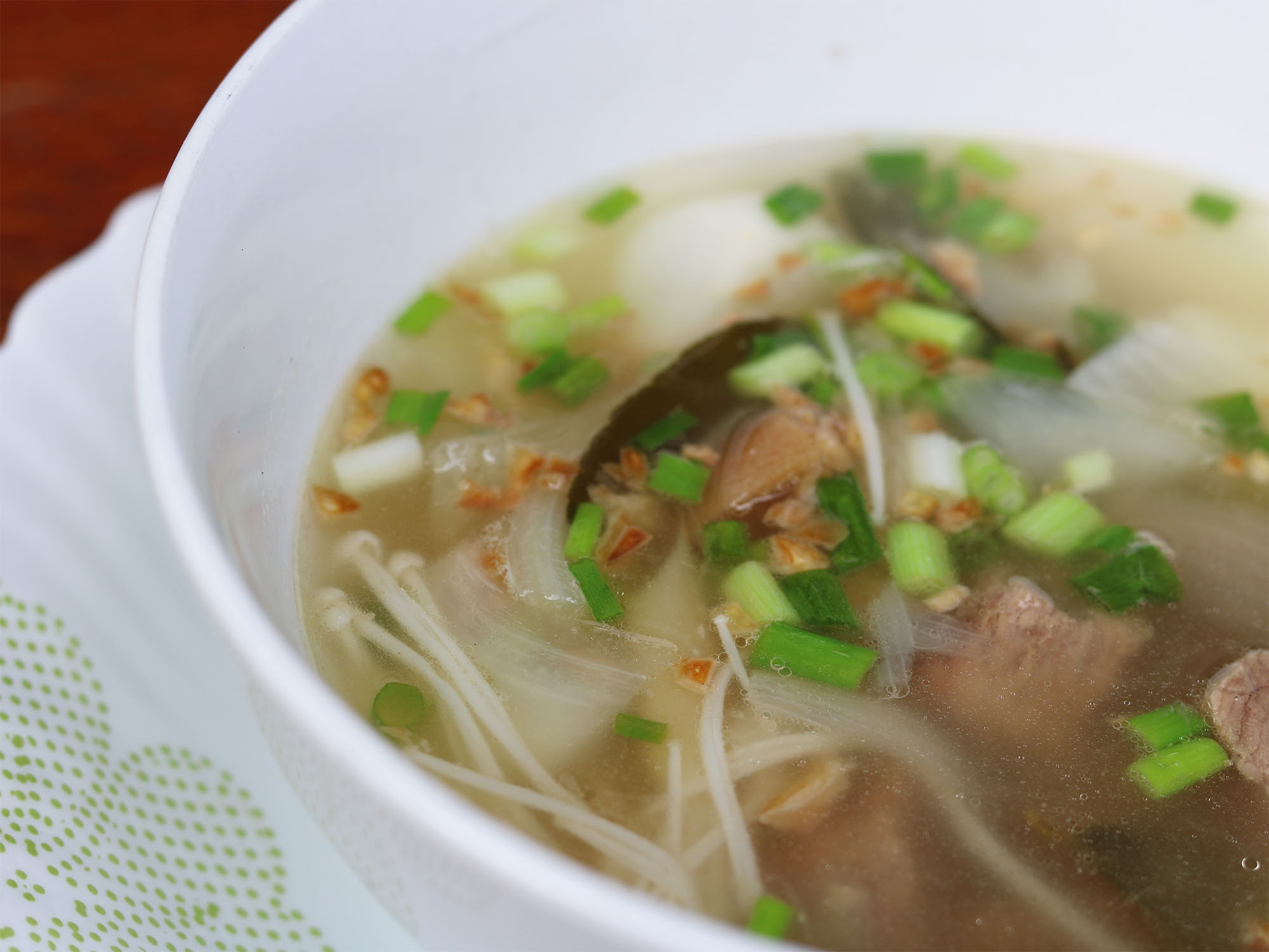 Recipe: Ngam Ngov - Cambodian Pickled Lime Soup With Beef