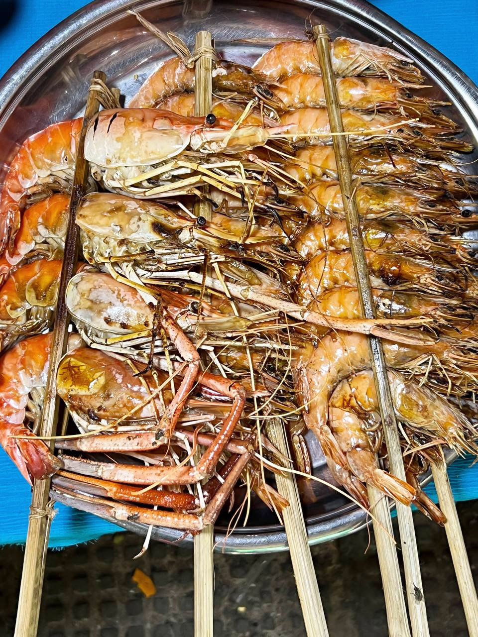 Phnom Penh Street Food: Shrimps & Prawns
