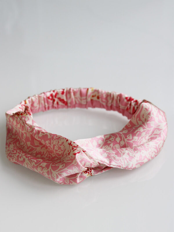 Silk Hairband - Pink - Ketut Riyanti - Fair Fashion from Bali - Mitzie Mee Shop