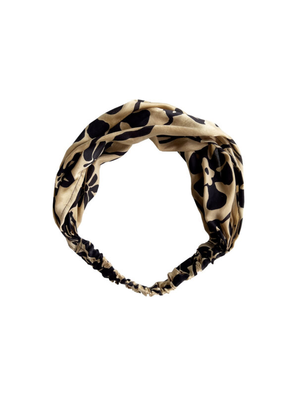 Silk Hairband - Black & Golden - Ketut Riyanti - Fair Fashion from Bali - Mitzie Mee Shop