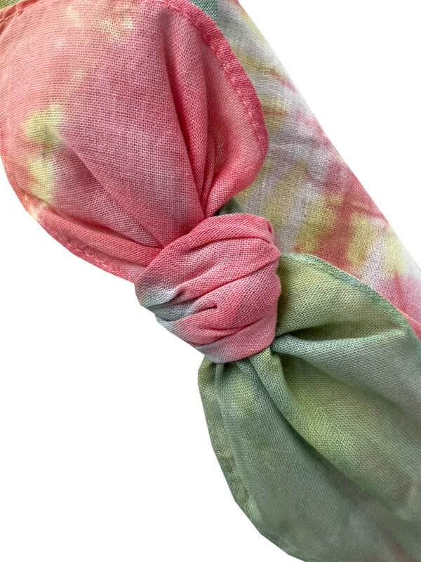 Tie-dye Mini Scarf - Hair Scarf & Neck scarf - Cotton - Mitzie Mee Shop