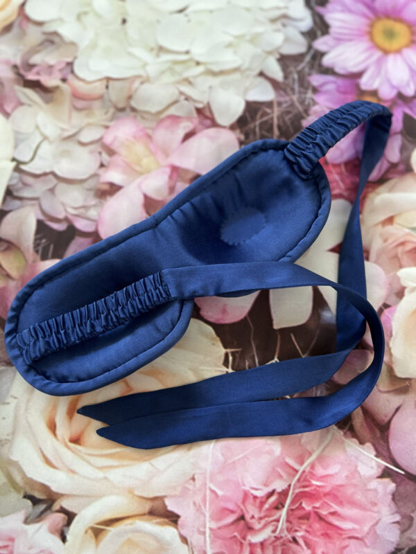 Midnight Blue - Peace Silk Contoured Sleep Mask - CWSG - Mitzie Mee Shop