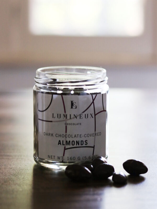 Dark Chocolate-covered Almonds - Lumineux - Mitzie Mee Shop