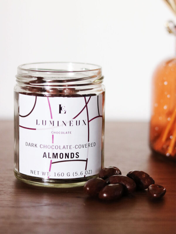 Dark Chocolate-covered Almonds - Lumineux - Mitzie Mee Shop