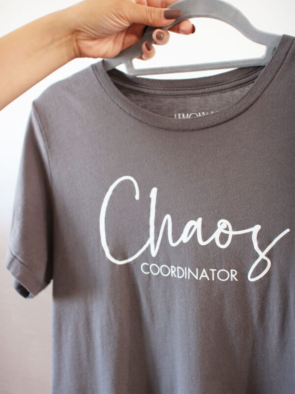 Chaos Coordinator T-shirt - Lemony MX - Mitzie Mee Shop