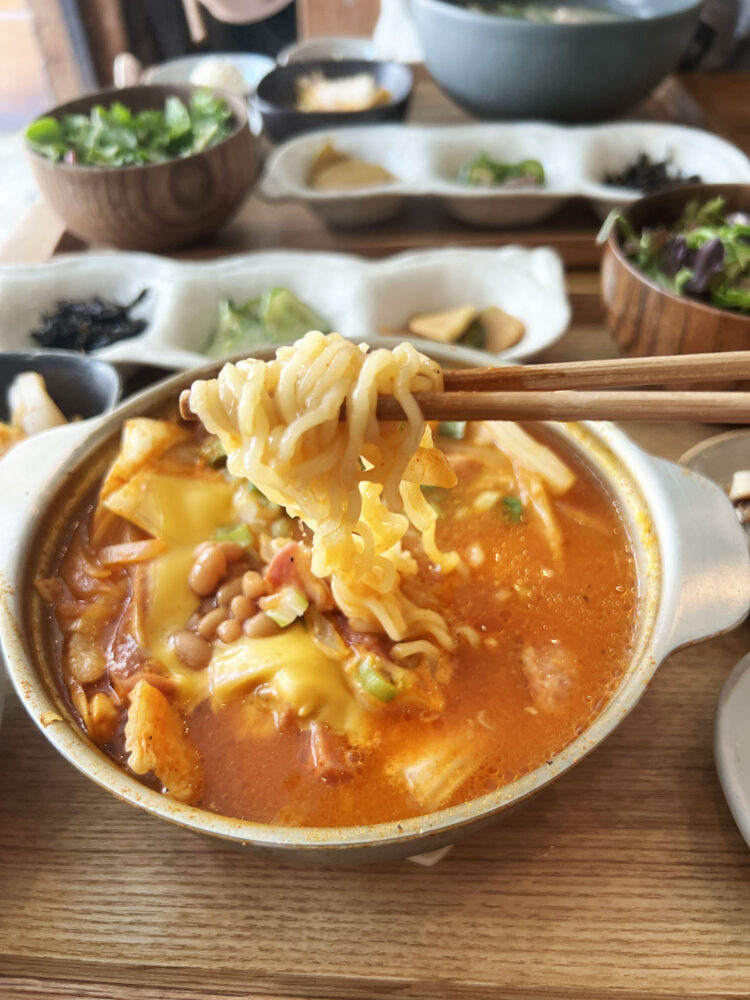 Budae Jjigae for lunch at Her Name is Han - Korea Town - NYC Blog