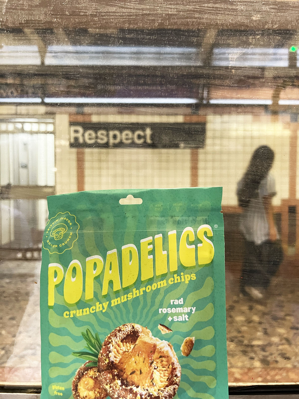 Rad Rosemary + Salt - Popadelics Crunchy Mushroom Chips - Shop