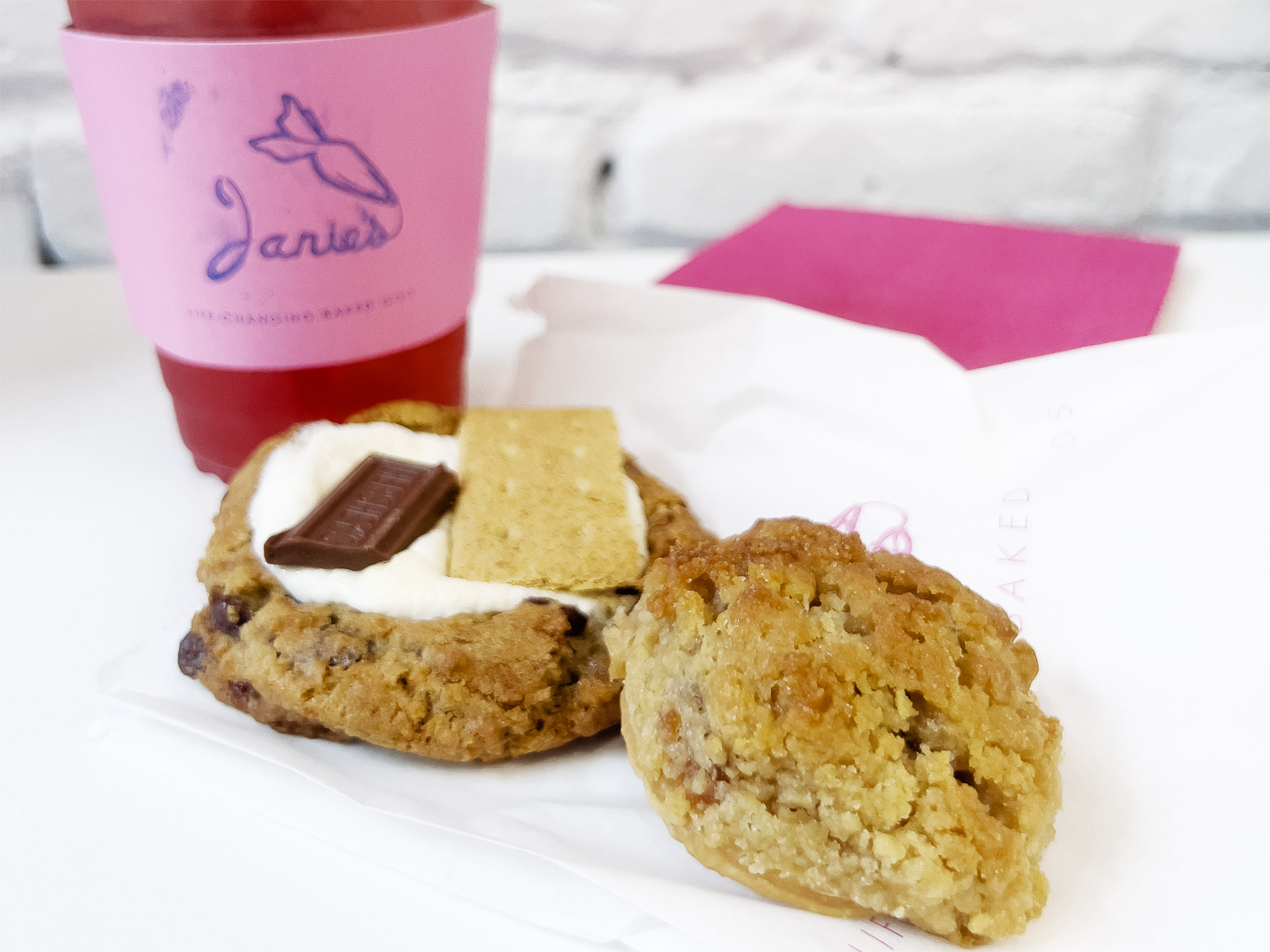 NYC: Pie Crust Cookies at Janie's Life-Changing Baked Goods in West Village