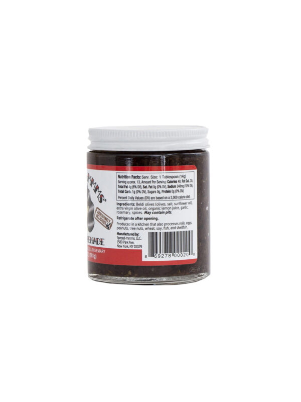 Spread-mmms Olive Tapenade - Large Jar (6.4 oz) - Mitzie Mee Shop