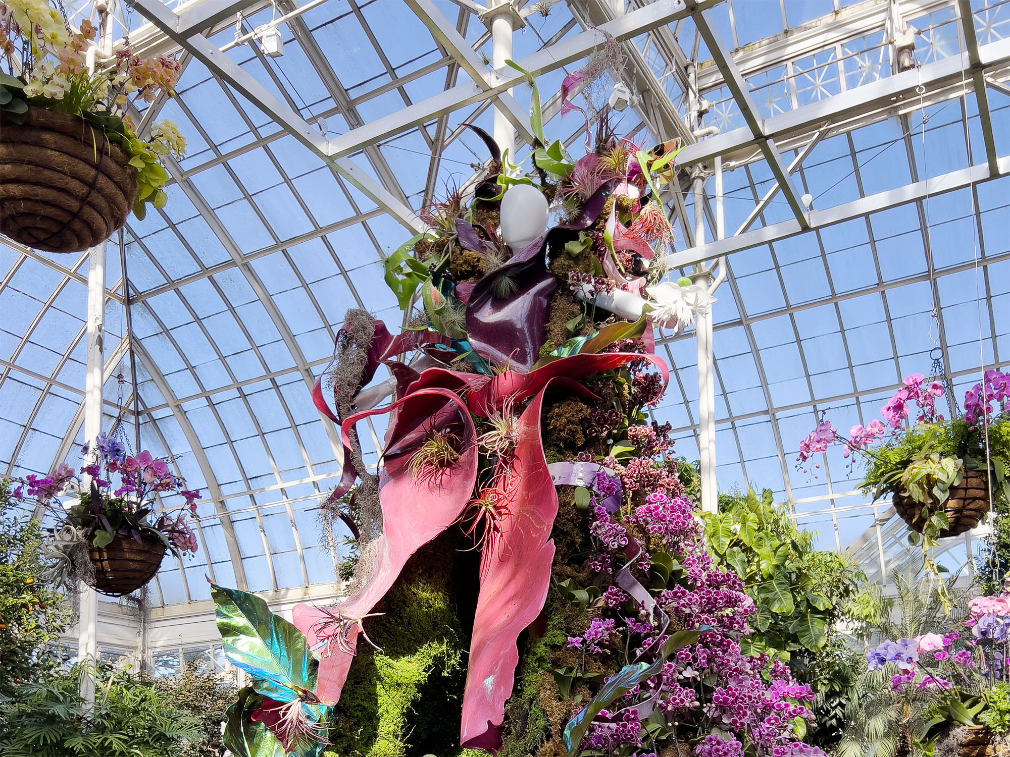 New York Botanical Garden: The Orchid Show - Florals in Fashion 