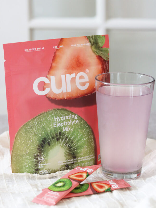 Strawberry Kiwi Hydrating Electrolyte Mix - Cure - Mitzie Mee Shop