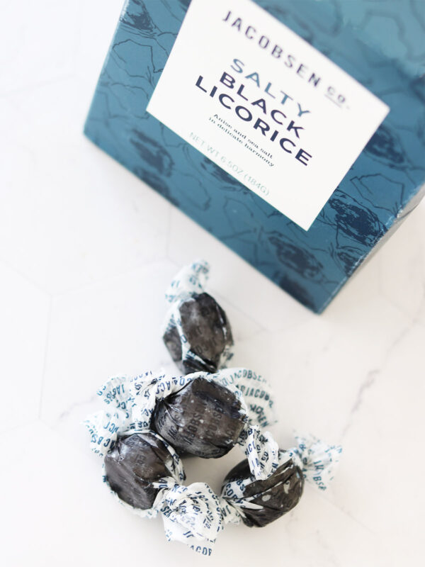 Salty Black Licorice - Jacobsen Salt Co. - Mitzie Mee Shop