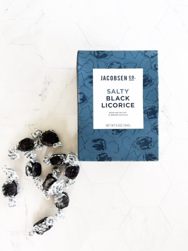 Salty Black Licorice - Jacobsen Salt Co. - Mitzie Mee Shop