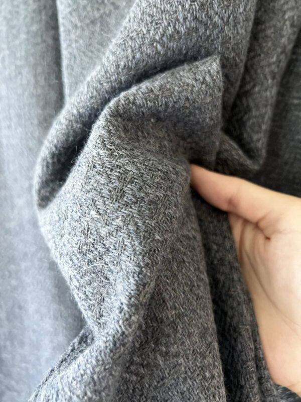 Gray Travel Wrap - Cashmere Blend - Fair Fashion - Mitzie Mee Shop