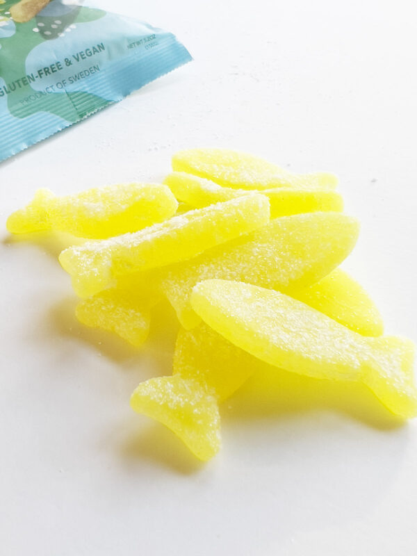 Sour Elderflower Fish - Gourmet gummies from Sweden - BonBon NYC