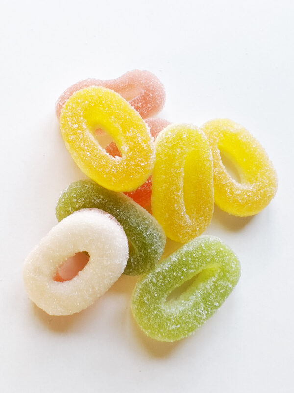 Fruity Sour Gummy Foam Rings - Scandinavian Candy - Mitzie Mee Shop