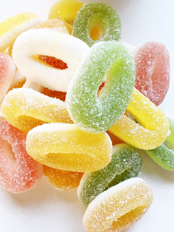 Fruity Sour Gummy Foam Rings - Scandinavian Candy - Mitzie Mee Shop