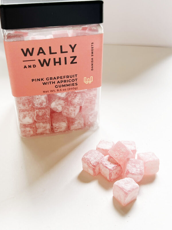 Pink Grapefruit with Apricot - Wally and Whiz - Gourmet Gummies from Denmark