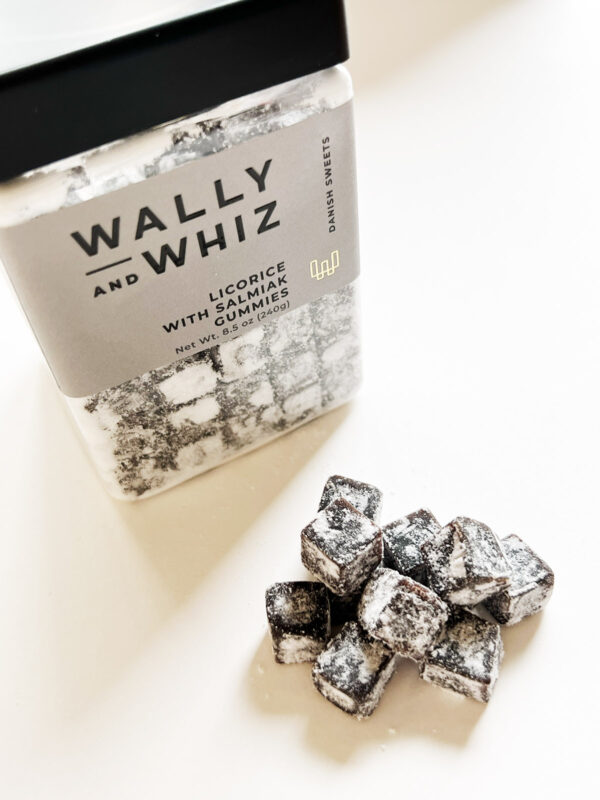 Liquorice with Salmiak - Wally and Whiz - Gourmet Gummies from Denmark