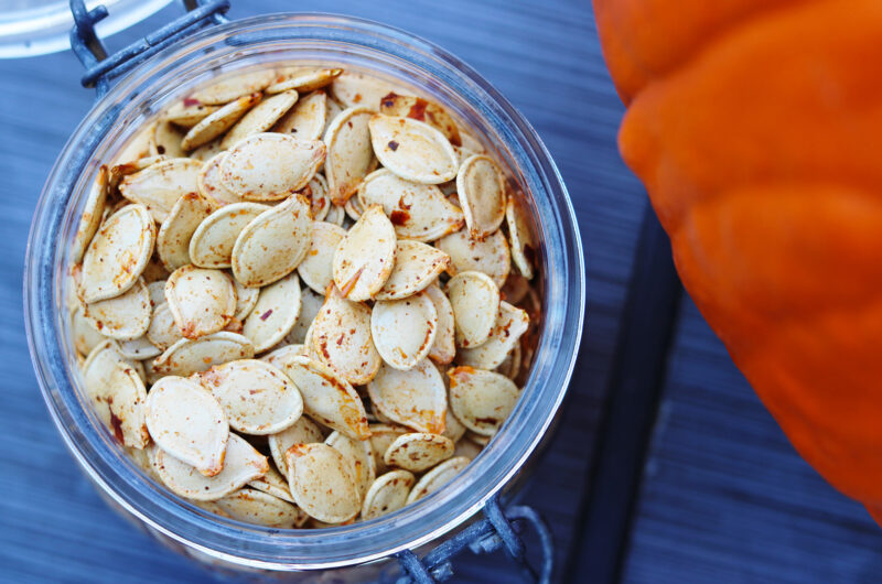 Recipe: Harissa-Roasted Pumpkin Seeds