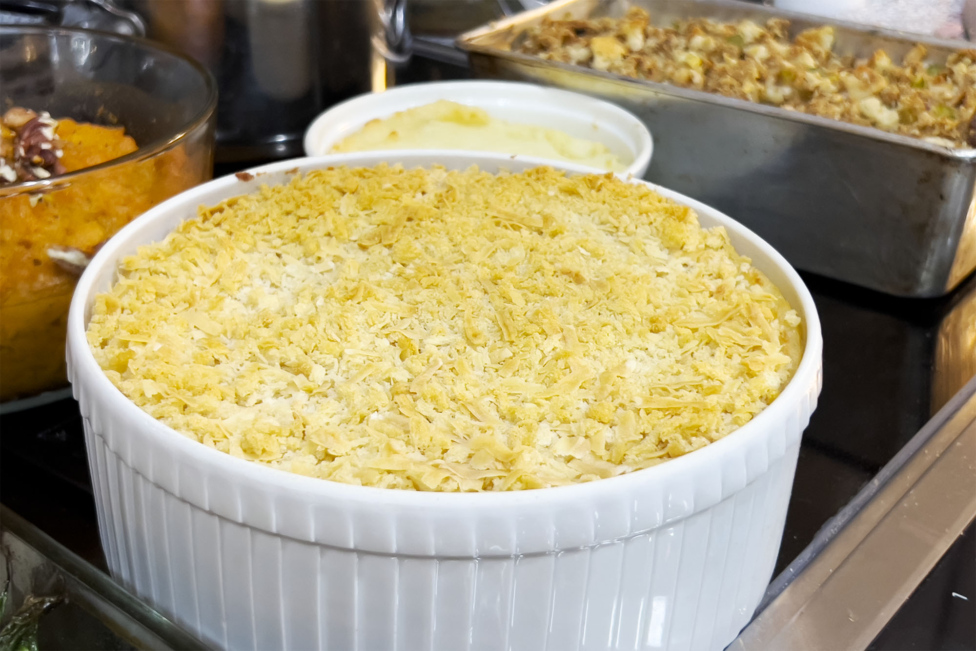 Recipe: Steve's Holiday Mash with panko, parmesan, and garlic