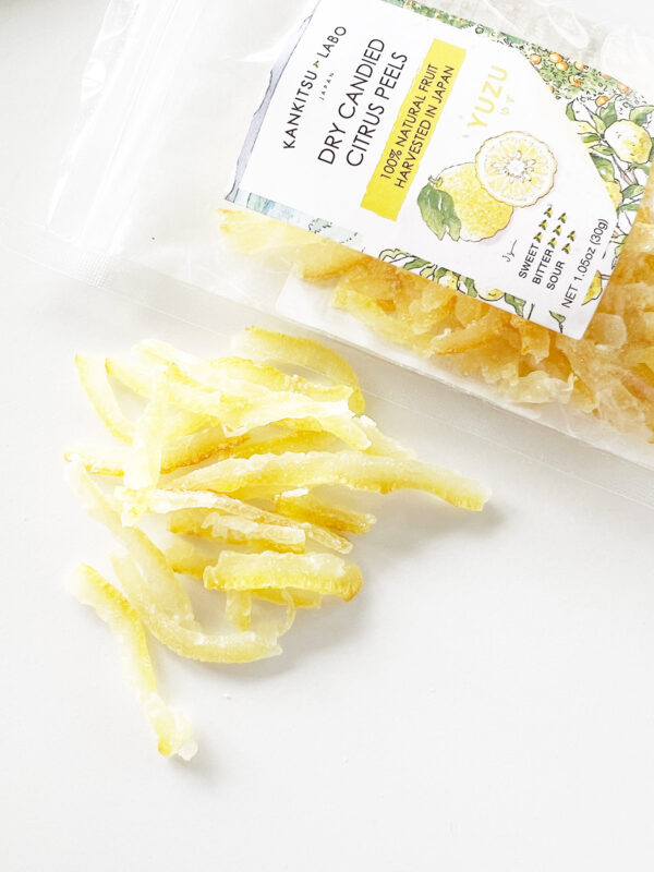 Dried Candied Yuzu Peels - Kankitsu Labo - Mitzie Mee Shop