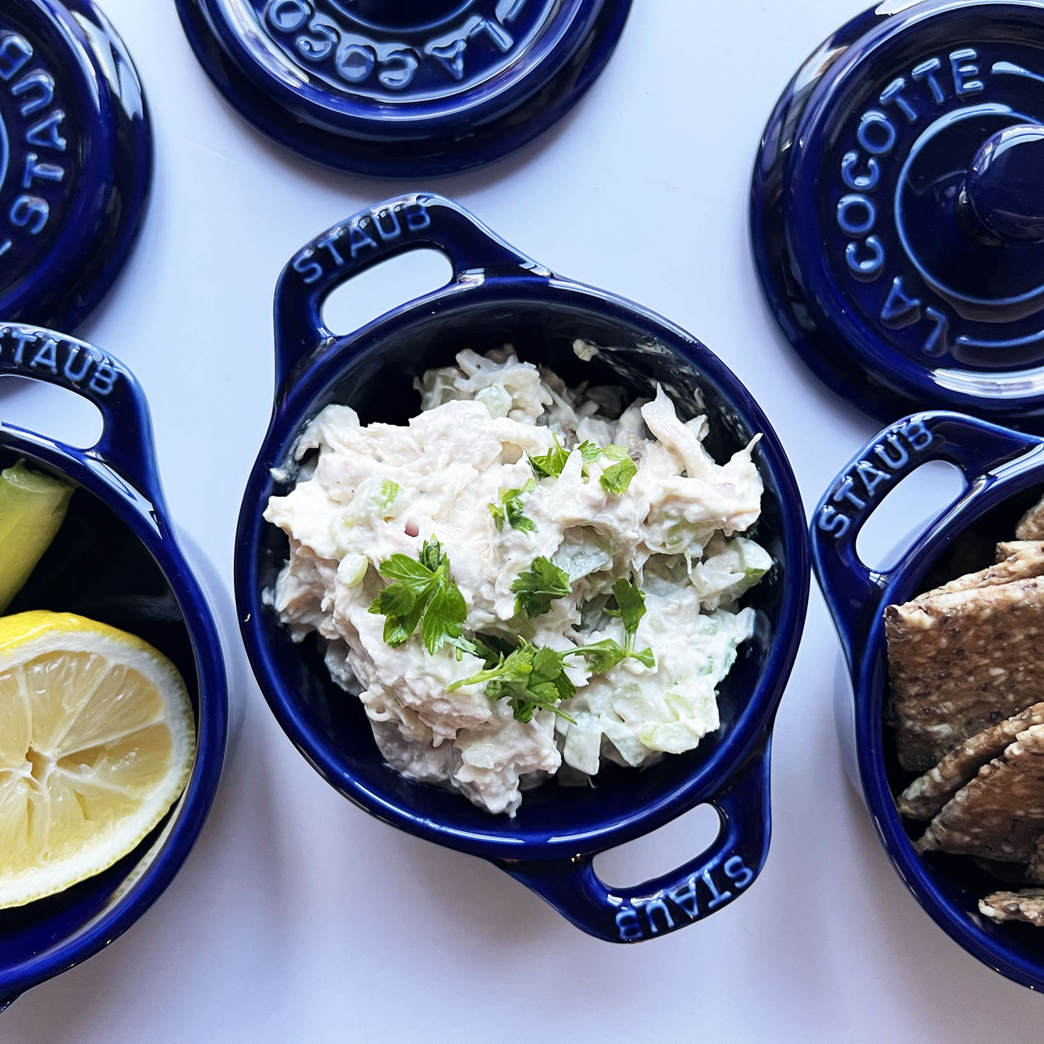 STAUB Ceramics 3-piece Mini Round Cocotte