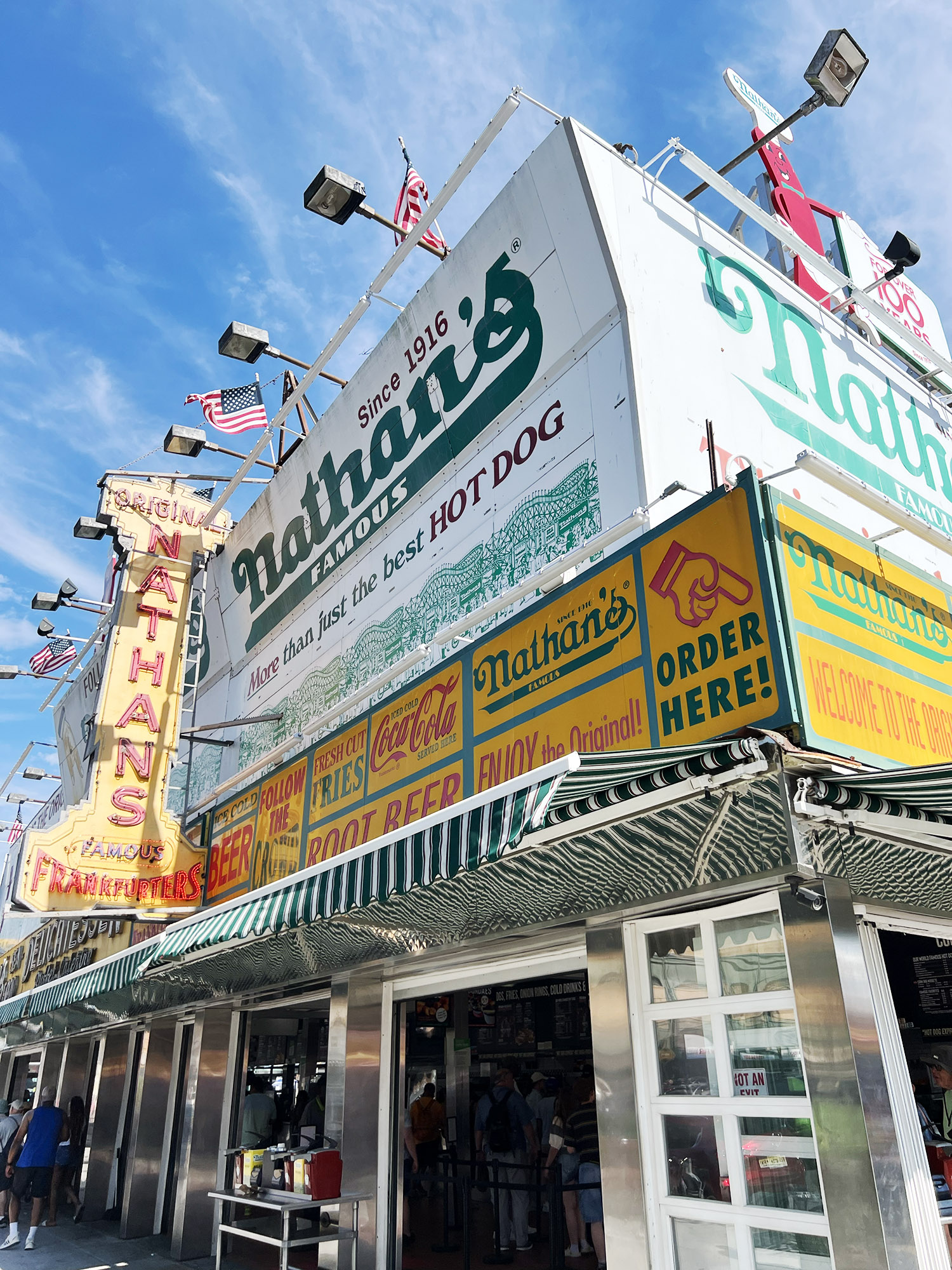New York City: The Original Nathan’s on Coney Island