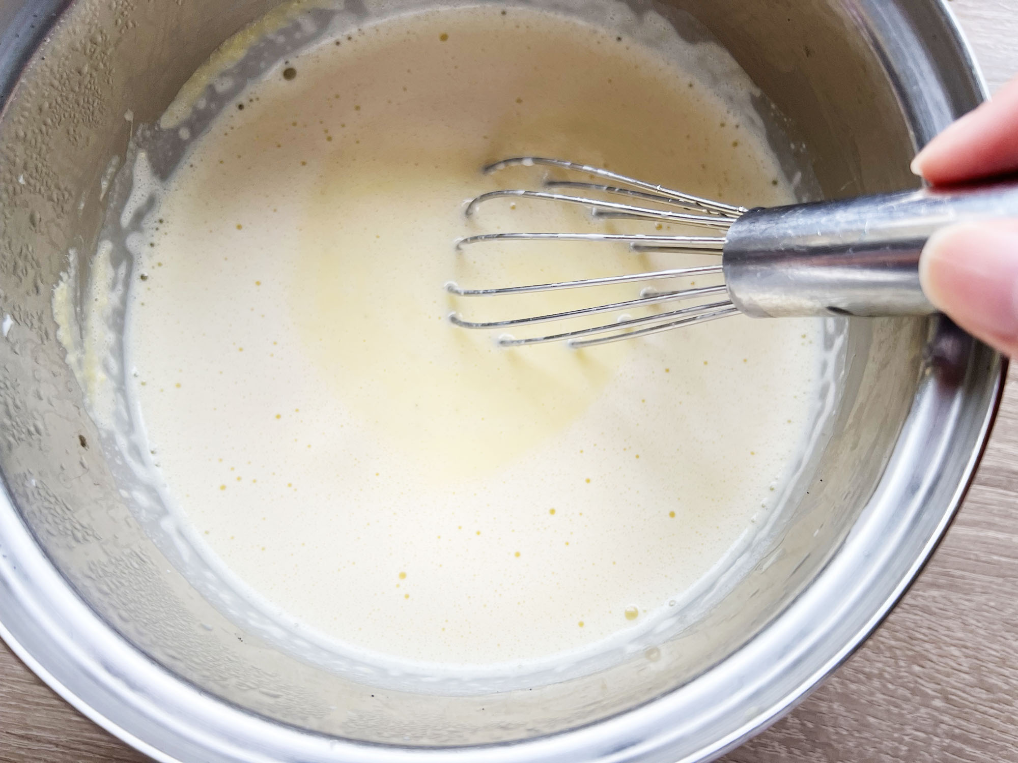 Recipe: Frozen Custard with caramelized peaches