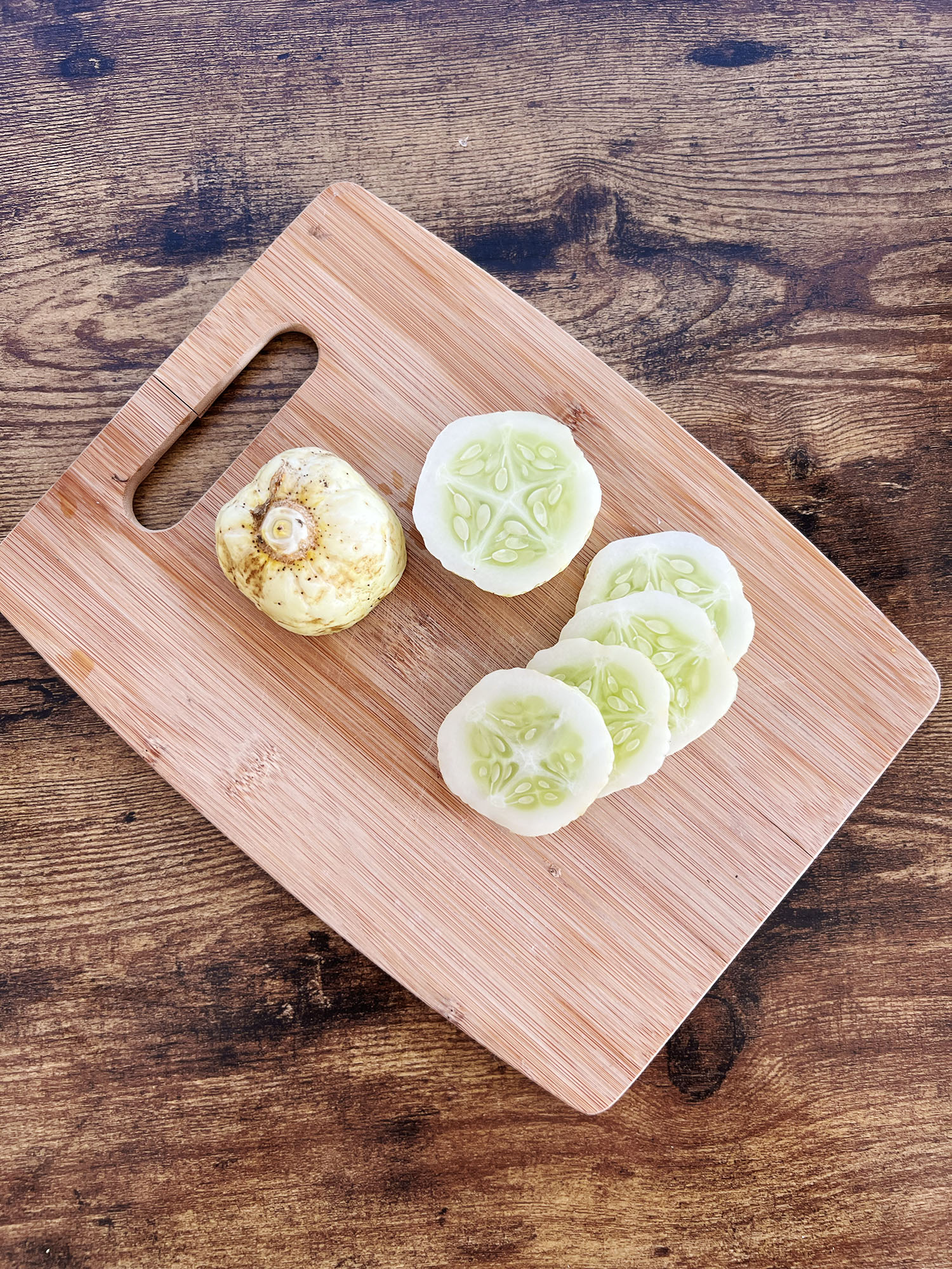 Seattle: Lemon Cucumbers, Fresh from the Market