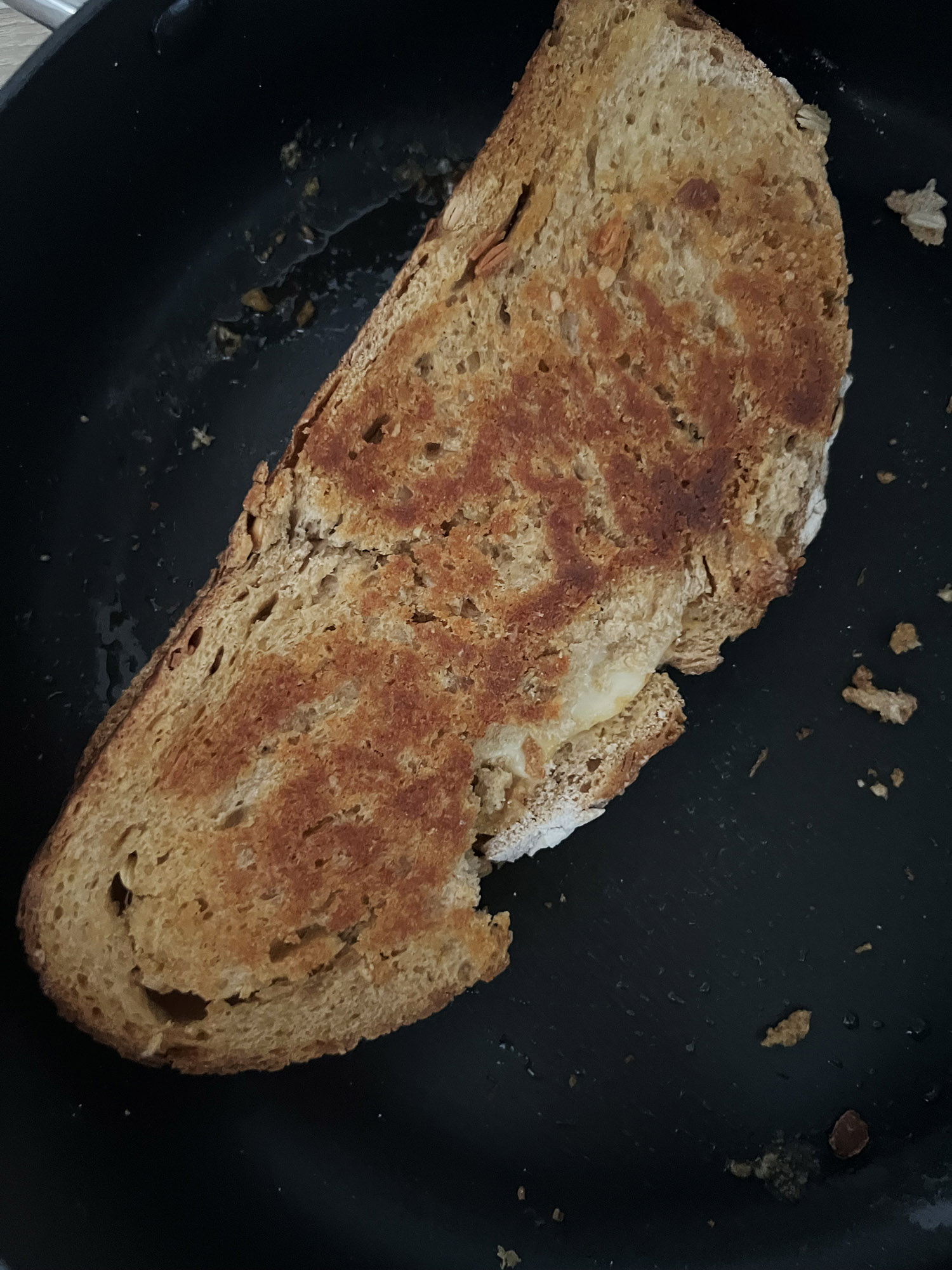 Recipe: Grilled Cheese Sandwich with Mustard