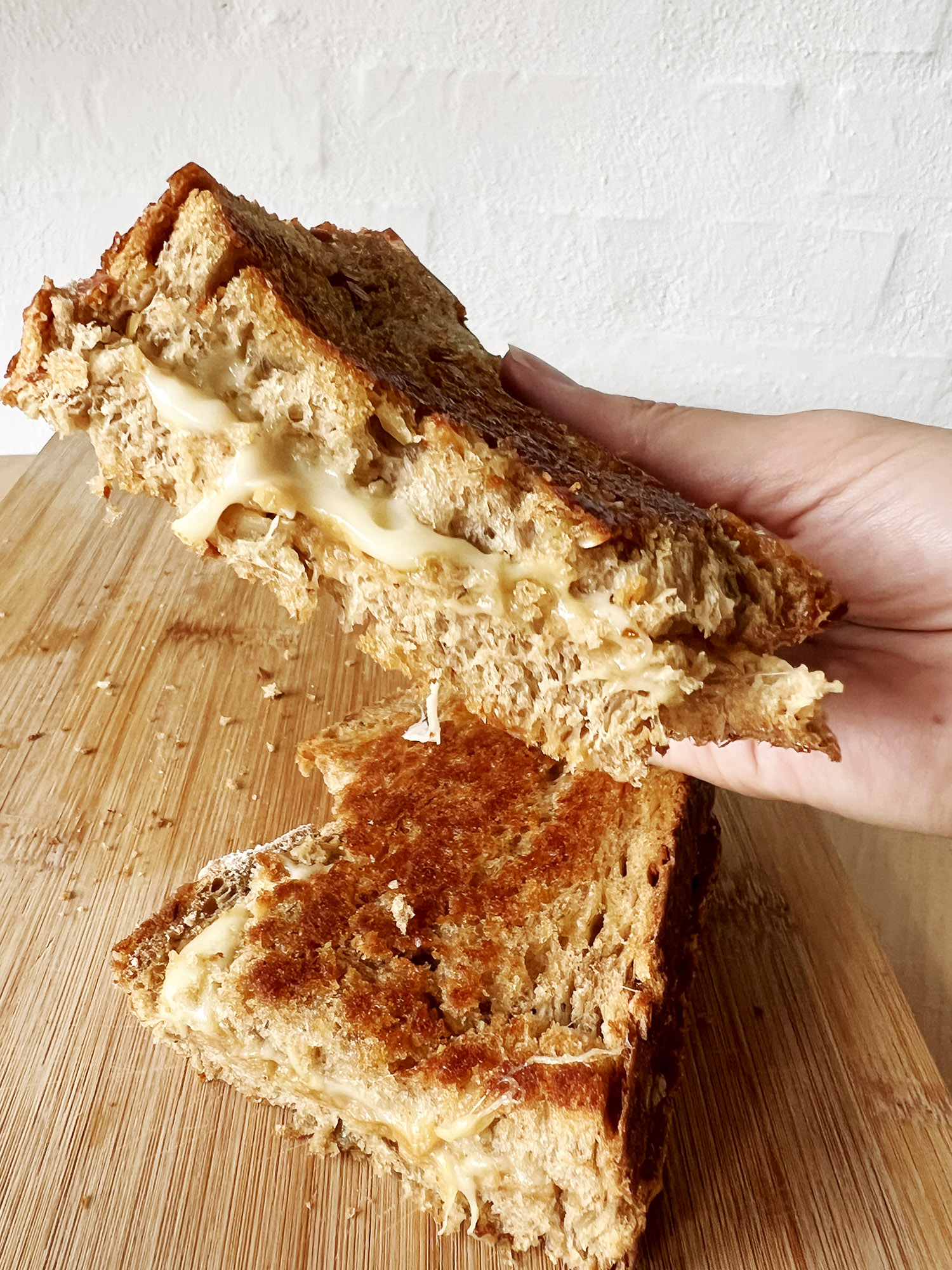 Recipe: Grilled Cheese Sandwich with Mustard